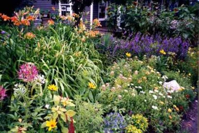 On the Garden Path-Door County, Wisconsin Image